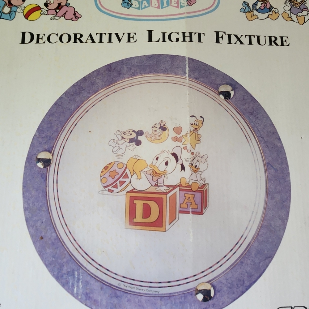 Disney babies light fixture